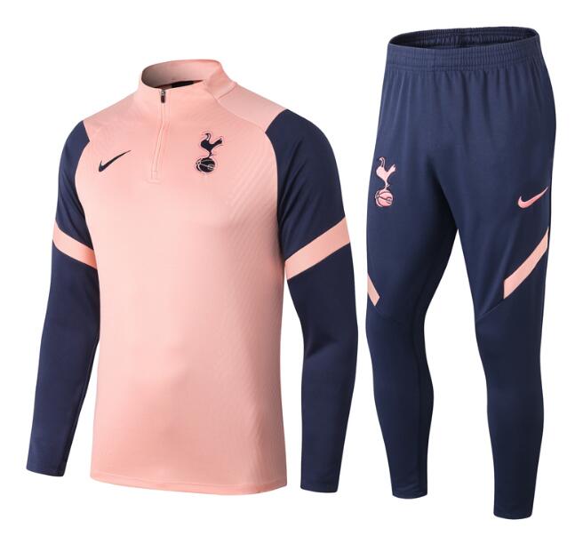 Tottenham Hotspur Pink Navy Sweatshirt training Suit with pants 2020/21